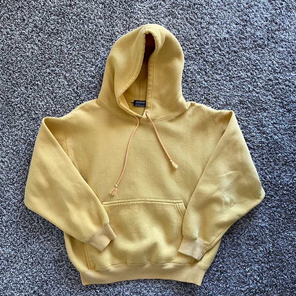 yellow vintage hoodie